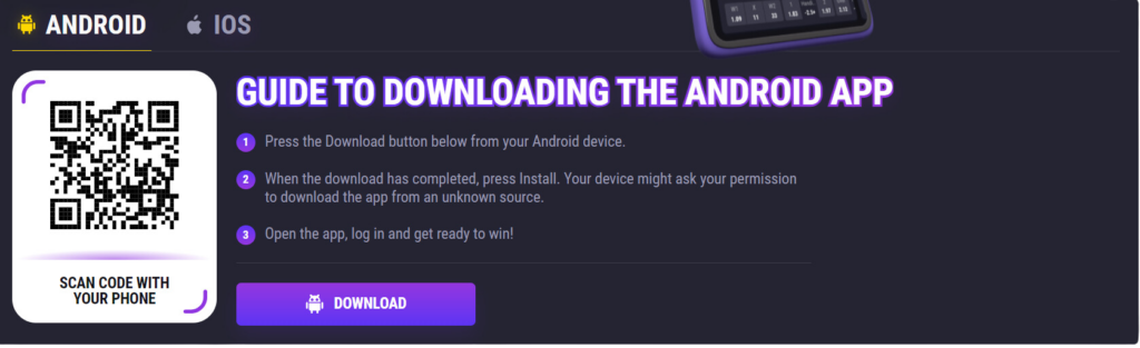 Quick Download Guide for Android